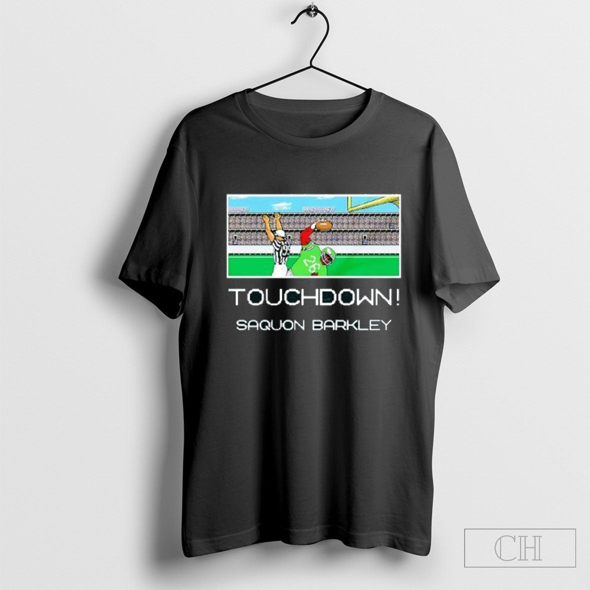 Tecmo Touchdown Saquon Barkley Philadelphia Eagles Pixel