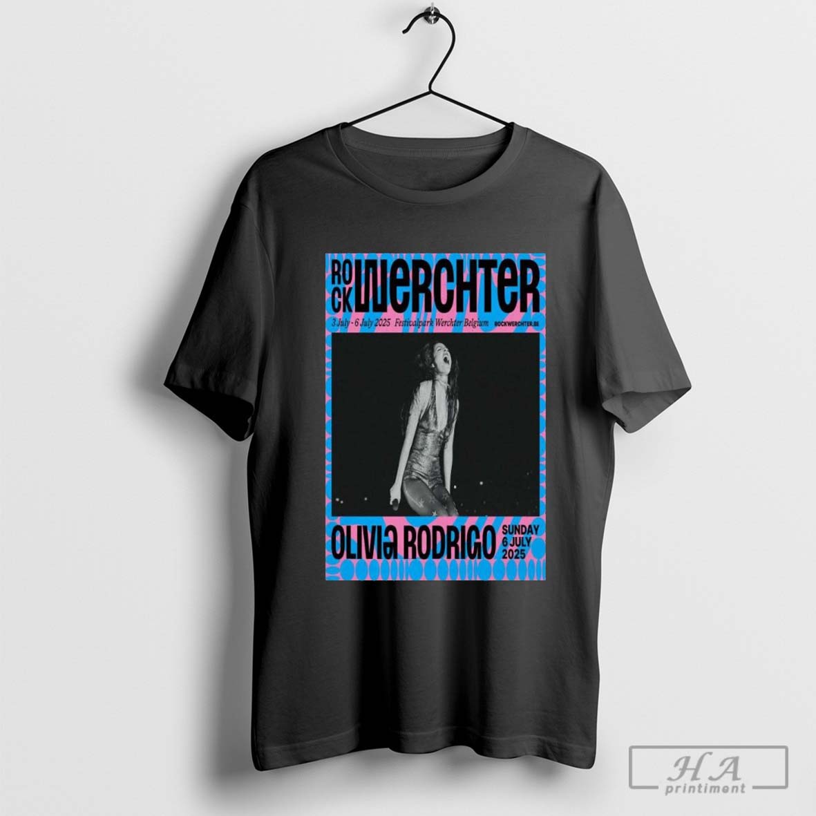 Rodrigo Rock Werchter Sunday July 6 2025 Werchter Belgium shirt