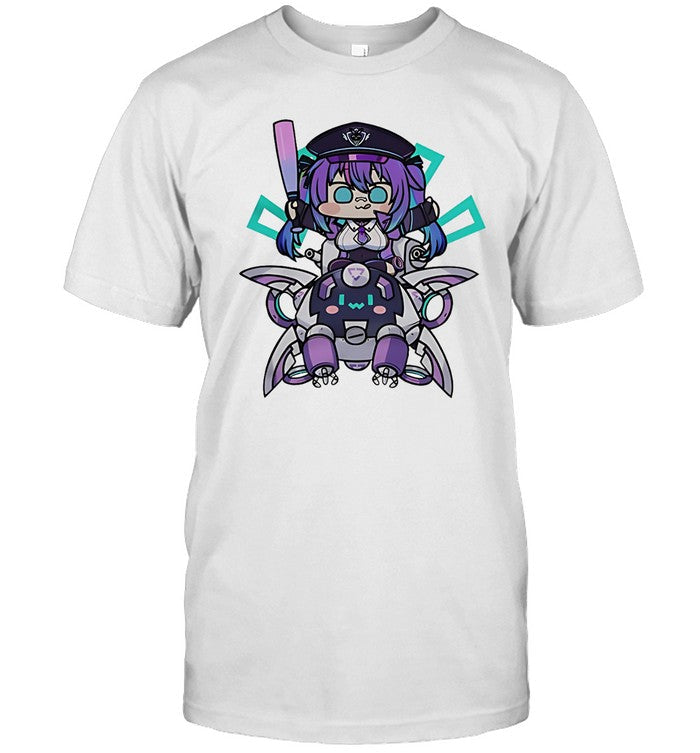 Lewd Cadet Chibi Friendship T-Shirt_1