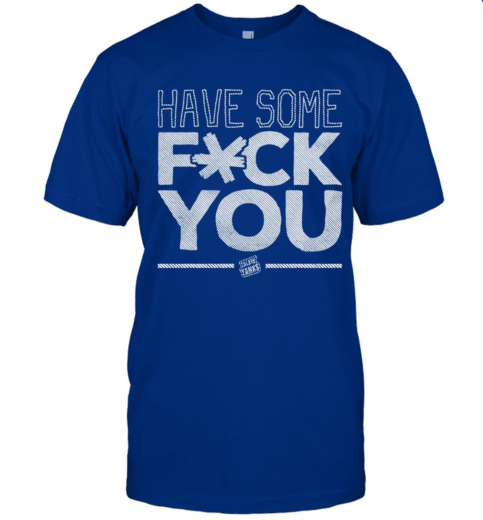 Cortes Wearing Have Some Fuck You Shirt