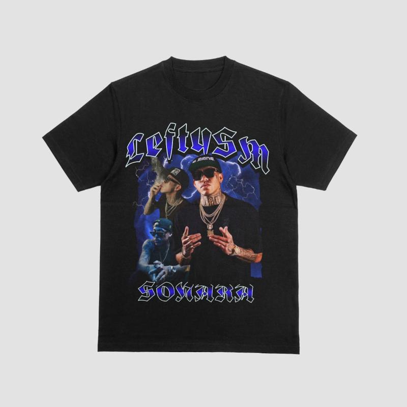 Lefty SM Rapper, Fan-Made, Tribute Lefty Shirt, Blue Version-Tee, Unisex Gift T-shirt, Lefty SM , Unique tees , Tribute to Mexican Rapper, Rap Music L