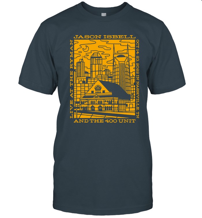 Jason Isbell And The 400 Unit Nashville, TN October 14-23 2022 T-Shirt