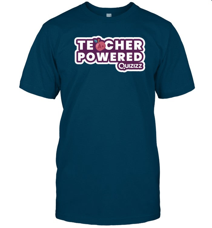 Shirt Teacher Powered Quizizz