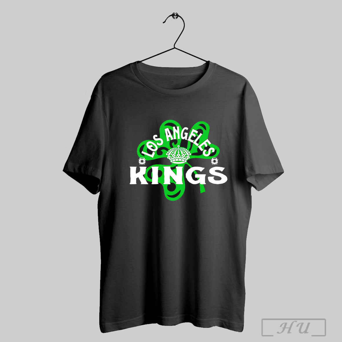 St Patricks Day Los Angeles Kings Shamrock Logo T Shirt Sweatshirt