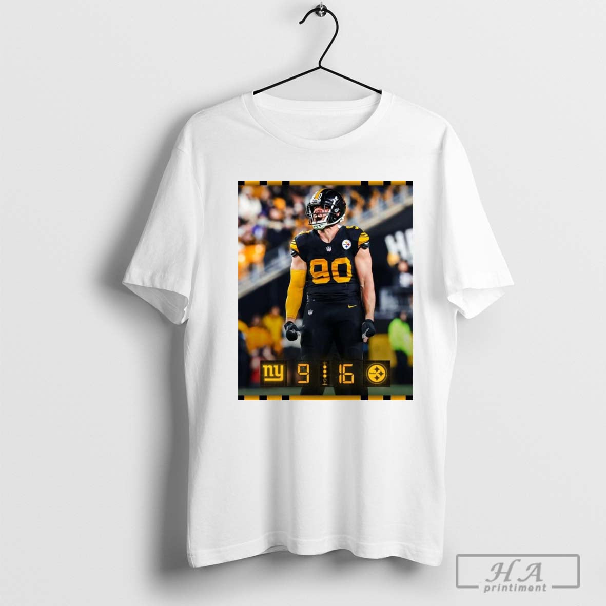 T. J. Watt Pittsburgh Steelers 16 Ã¢â‚¬â€œ 9 New York Giants One More To Go T-shirt