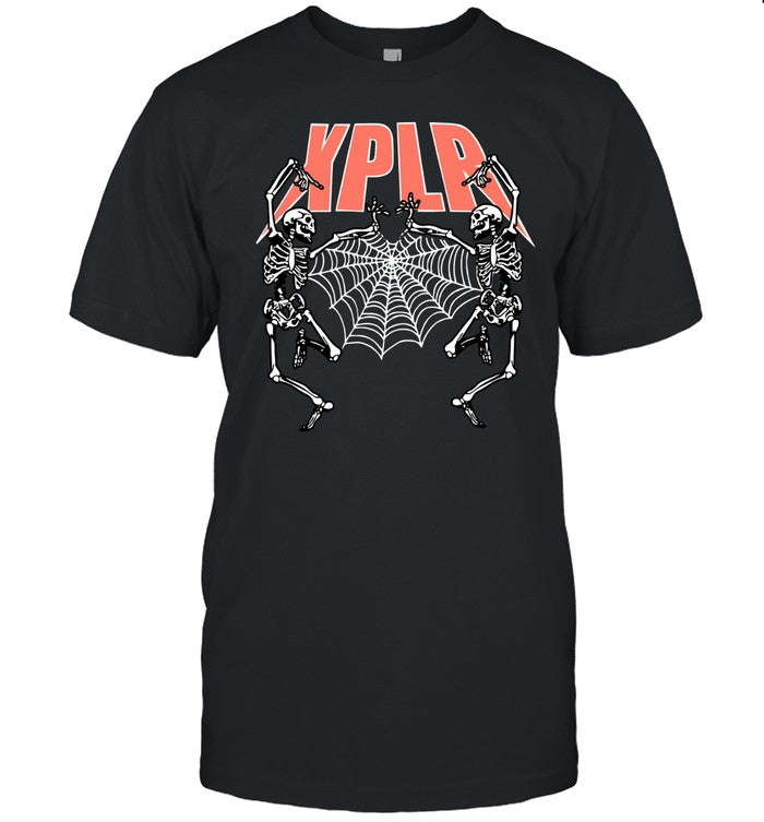 New XPLR Sam And Colby Dancing Skeletons Shirt
