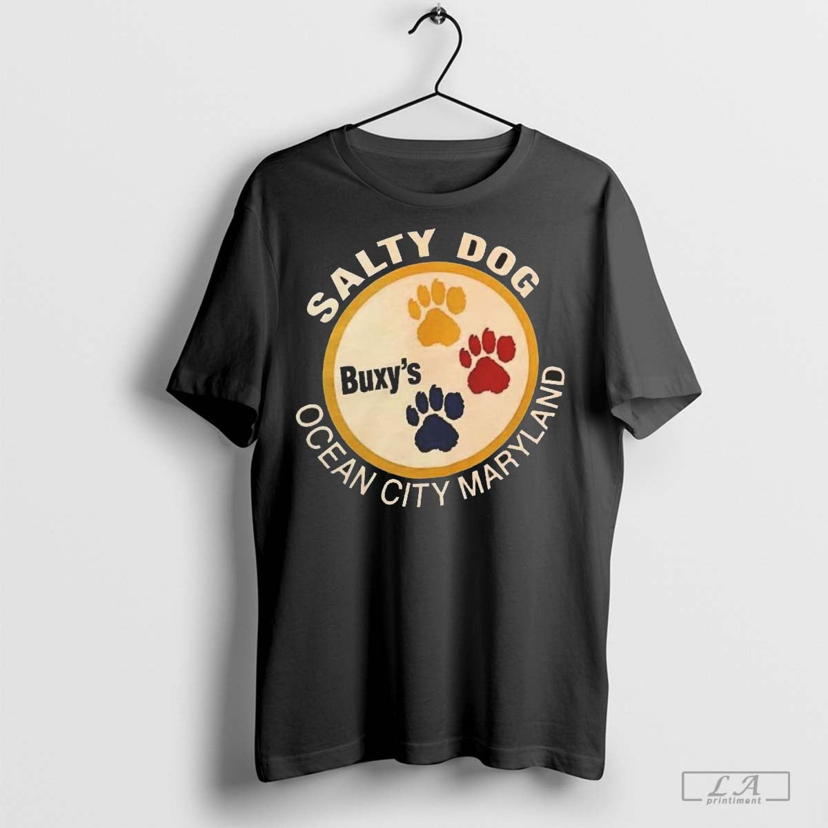 Salty Dog Ocean City Maryland Buxyâ€™s Green Bay Packers t-shirt