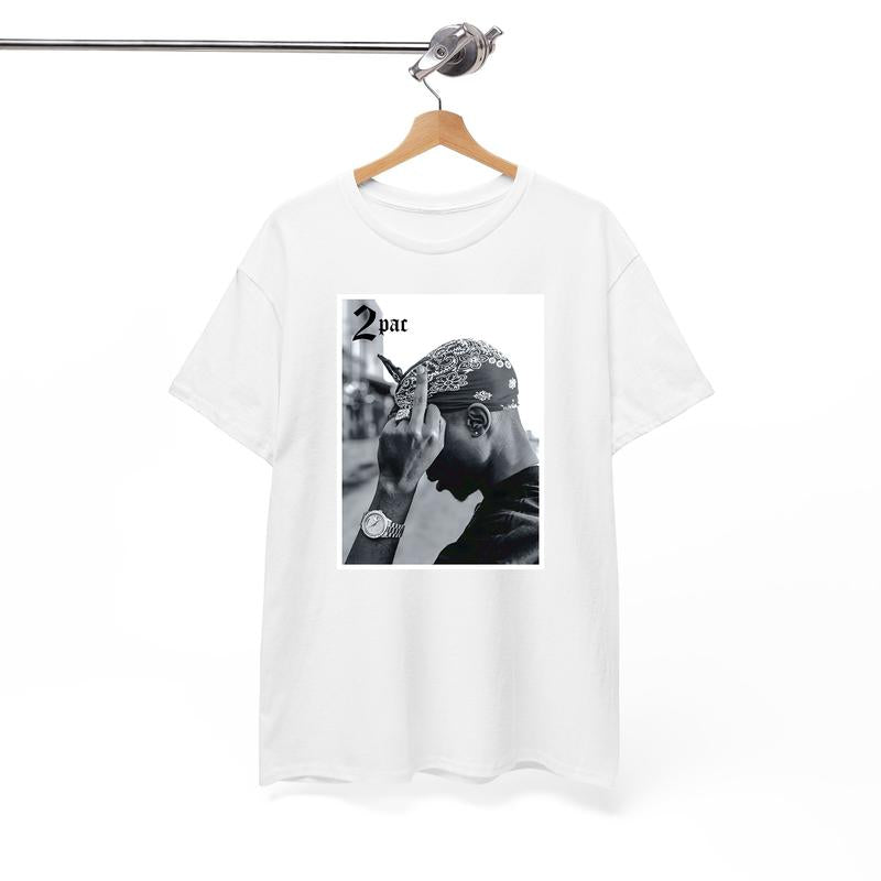 2PAC Rapper Tshirt, Hip Hop Legends and Pioneers Tee, Gift For Fan, 90s Hip Hop, 2PAC02