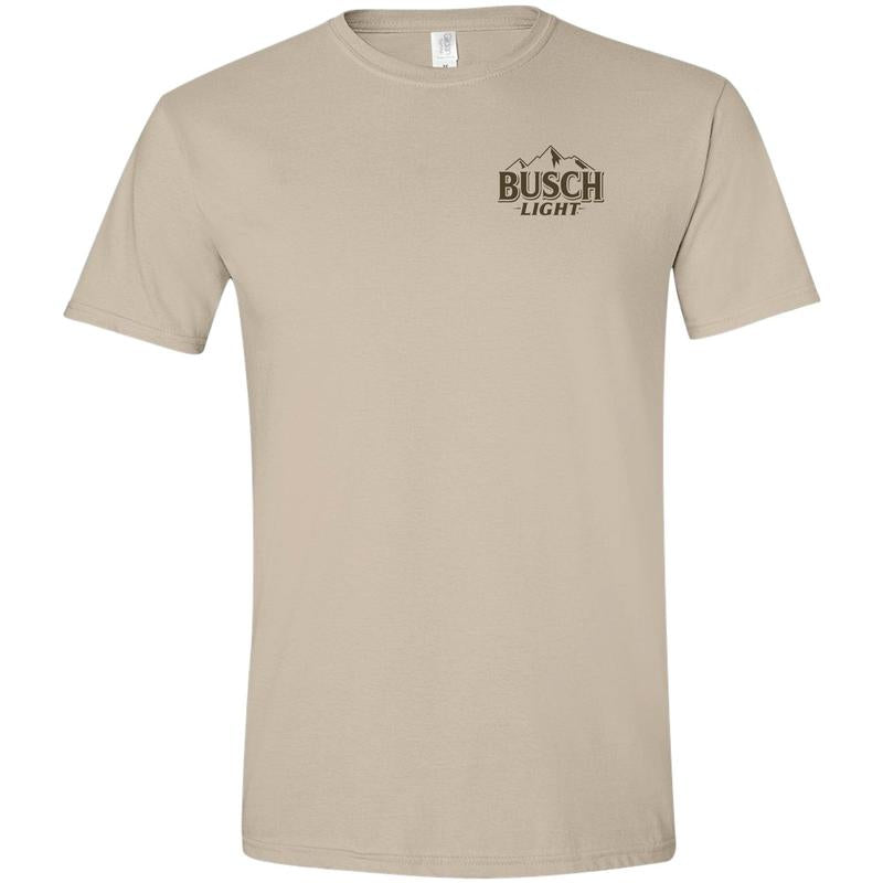 Busch Light - Man's Best Fishing Companion - 2-sided T-shirt, Casual Graphic Round Neck T-shirt for Summer, Beer Party Summer Shirt, Fashion Top for D