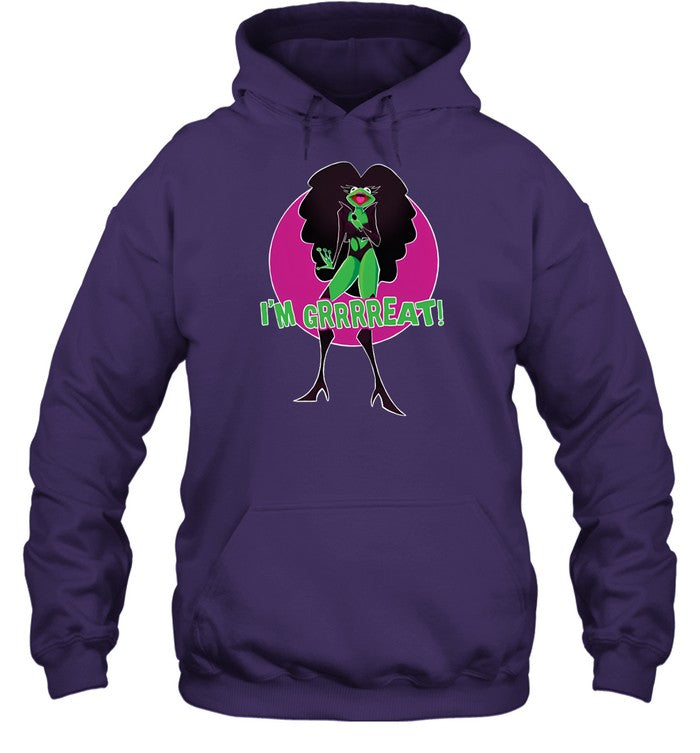 Iâ€™M Grrrreat Chermit Hooded Sweatshirt