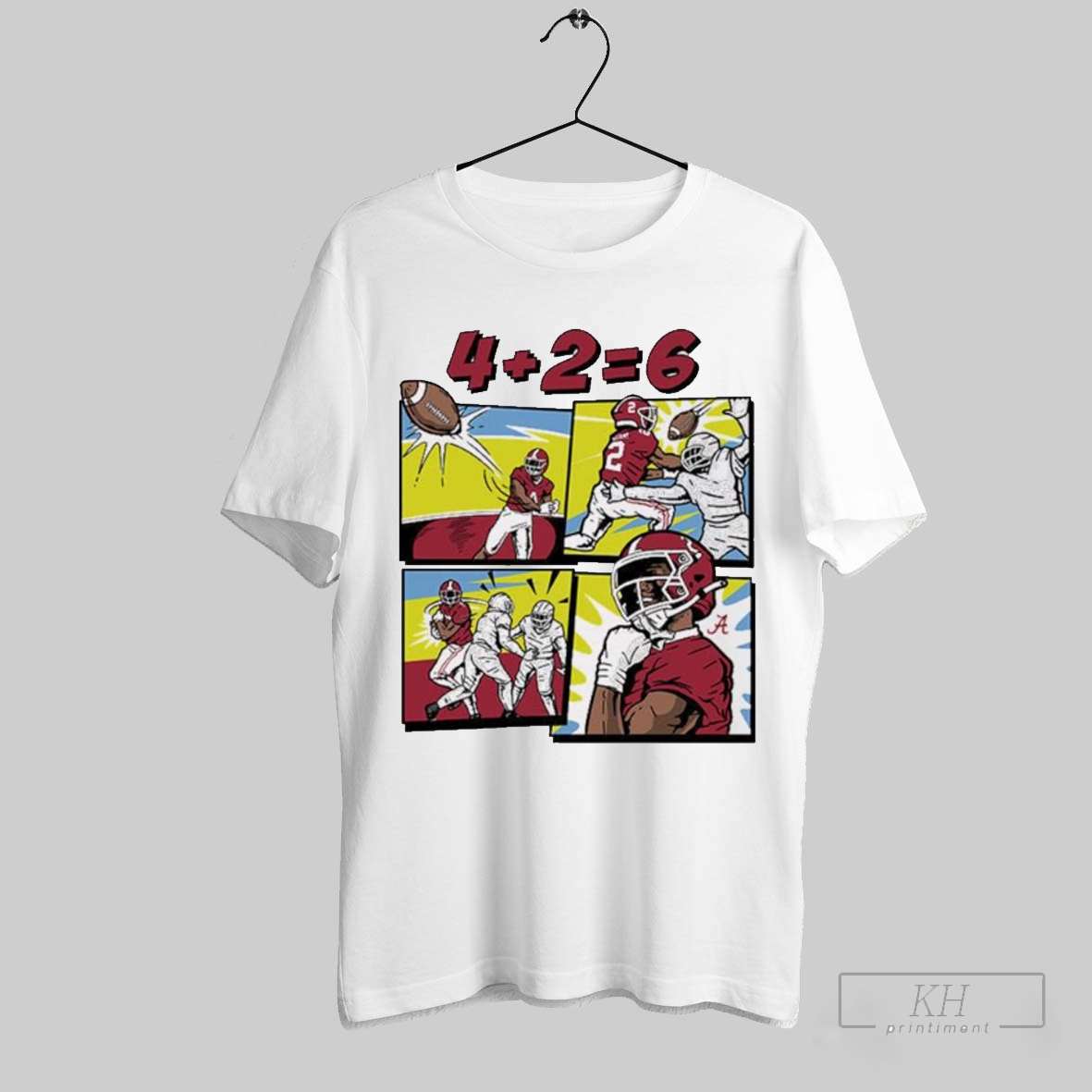 Ryan Williams Alabama Ncaa Football Lights The Catch Comic T Shirt T Shirt