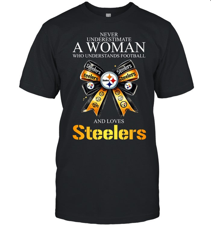 Never Underestimate A Woman Who Understands Football And Loves Steelers_1