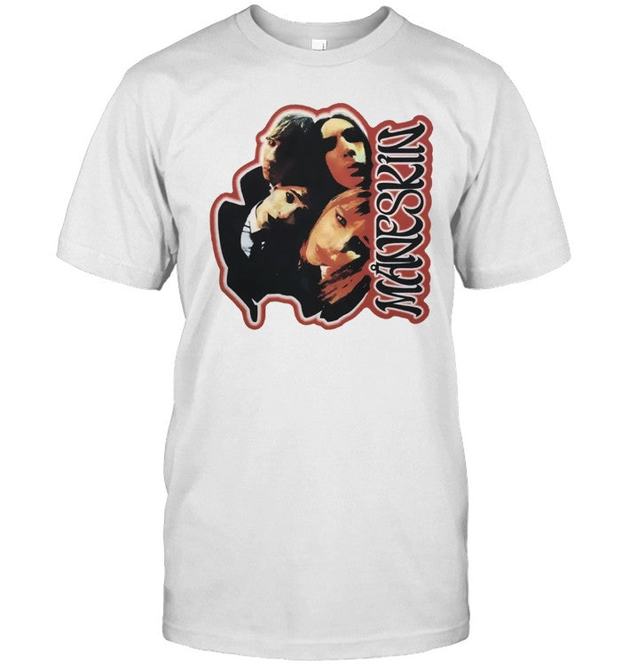 Maneskin Fisheye Faces T-Shirt