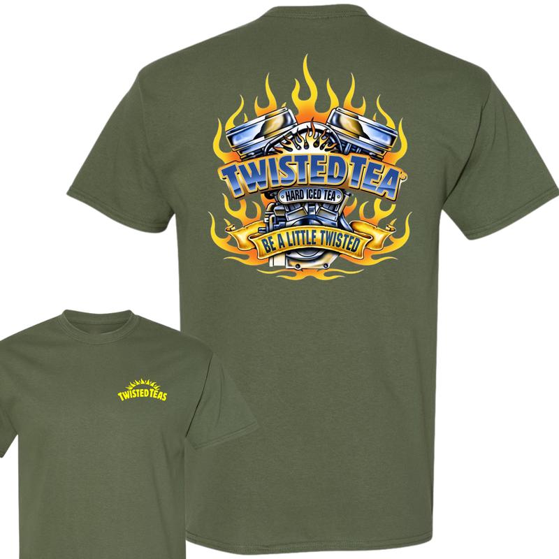 Twisted Tea 2 Sided T-Shirt, Be A Little Twisted Tea T-Shirt, Summer T-Shirt, Unisex T-Shirt, For Men, For Women