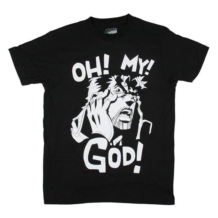 Jojo's Bizarre Adventure Shirt Men's Joseph Joestar Oh My God T-shirt Classic Cotton