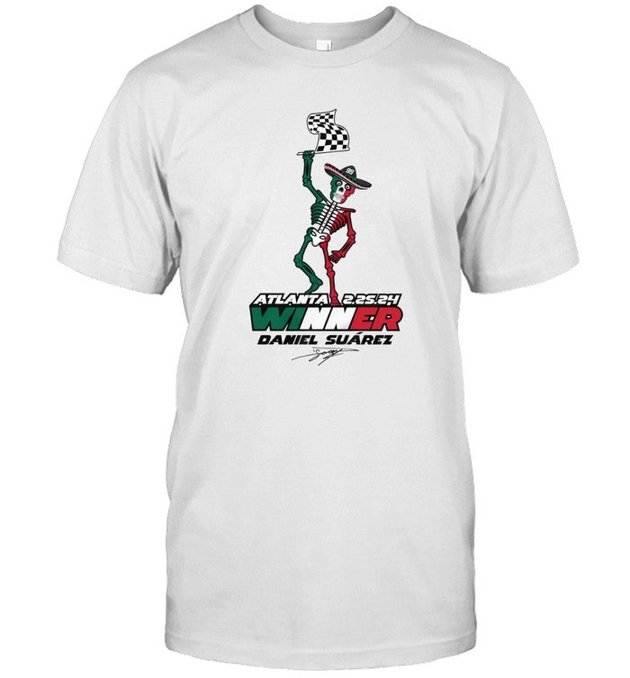 T Shirts Daniel Suarez Atlanta Winner 2024