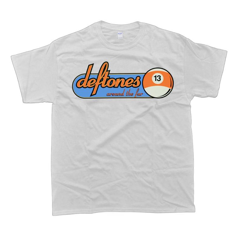 VTG 1998 Deftones Around the Fur 13 Ball Tour T-Shirt, Classic For Men And Women Top Graphics