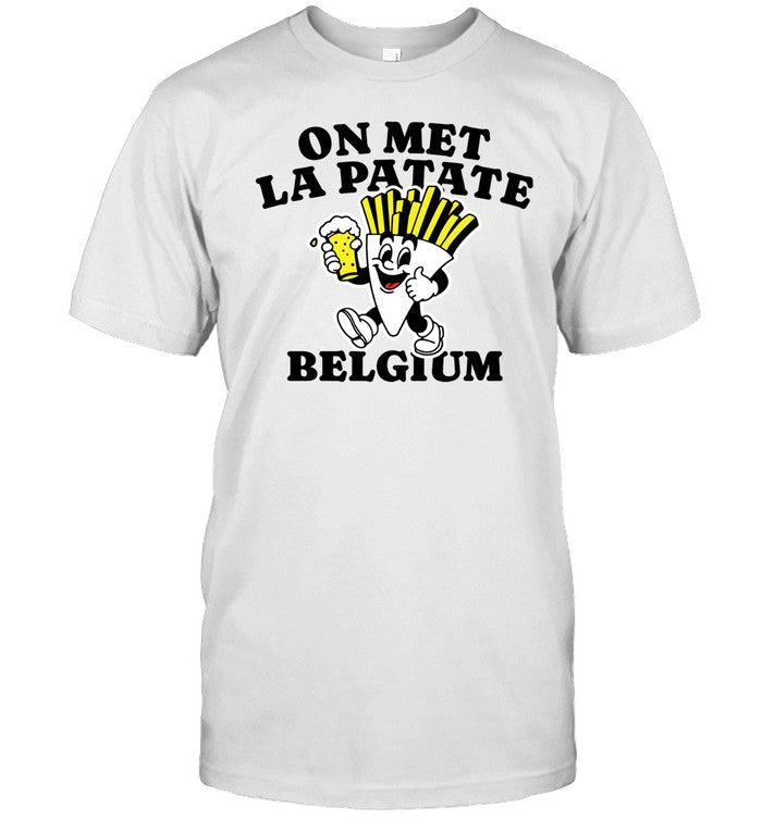 On Met La Patate Belgium Average Rob T-Shirt