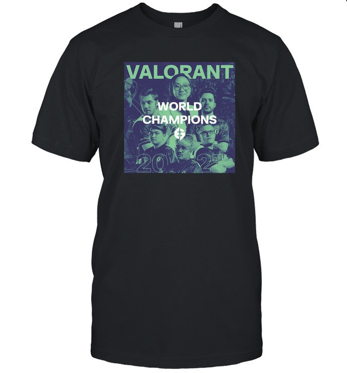 Evil Geniuses Valorant World Champions T-Shirts