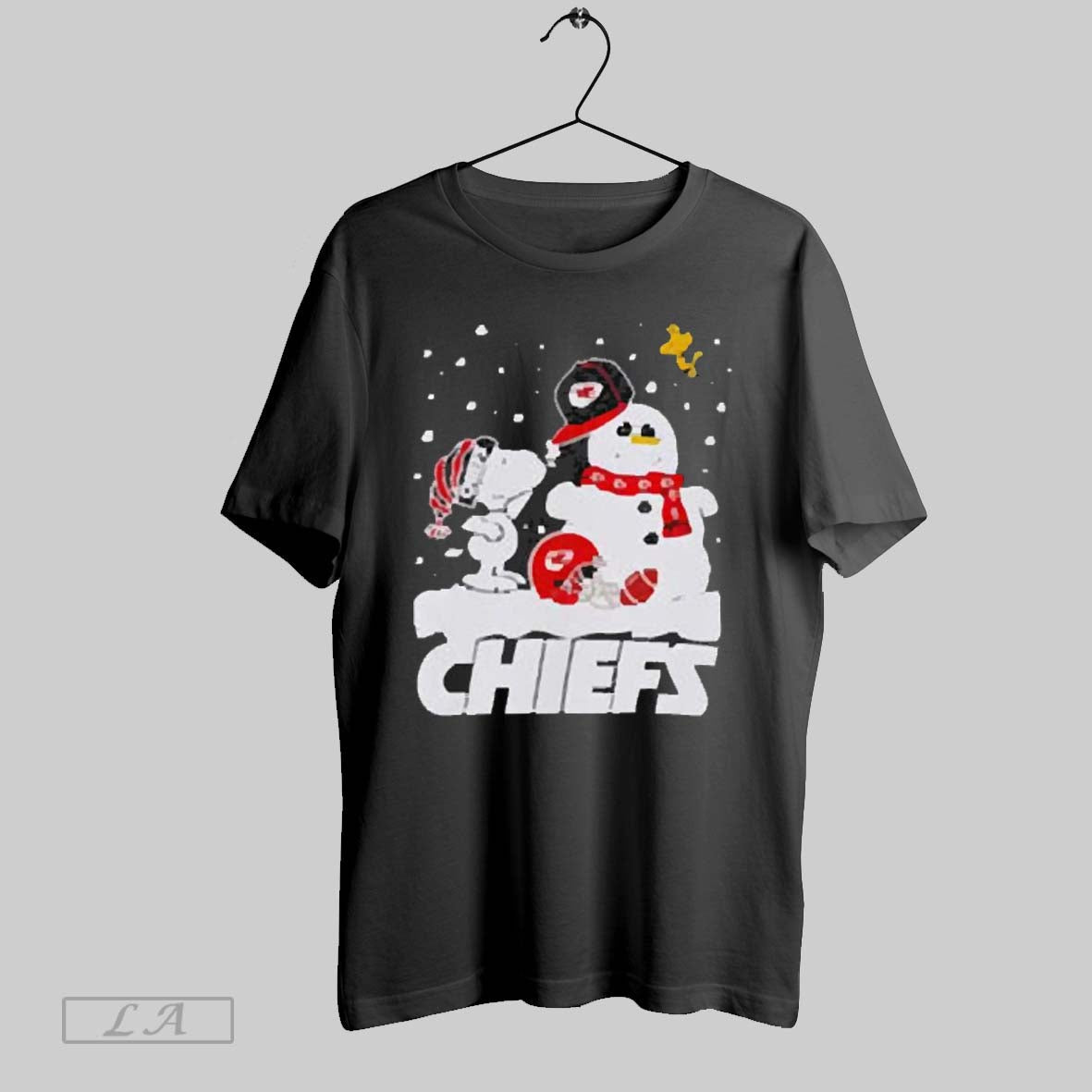 Snoopy Kansas City Chiefs Football Christmas 2024 T Shirts
