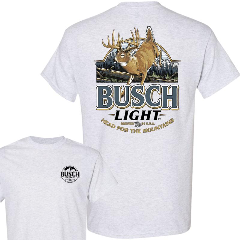 Limited Busch Light Deer Label Double Side Shirt, For Men, For Women