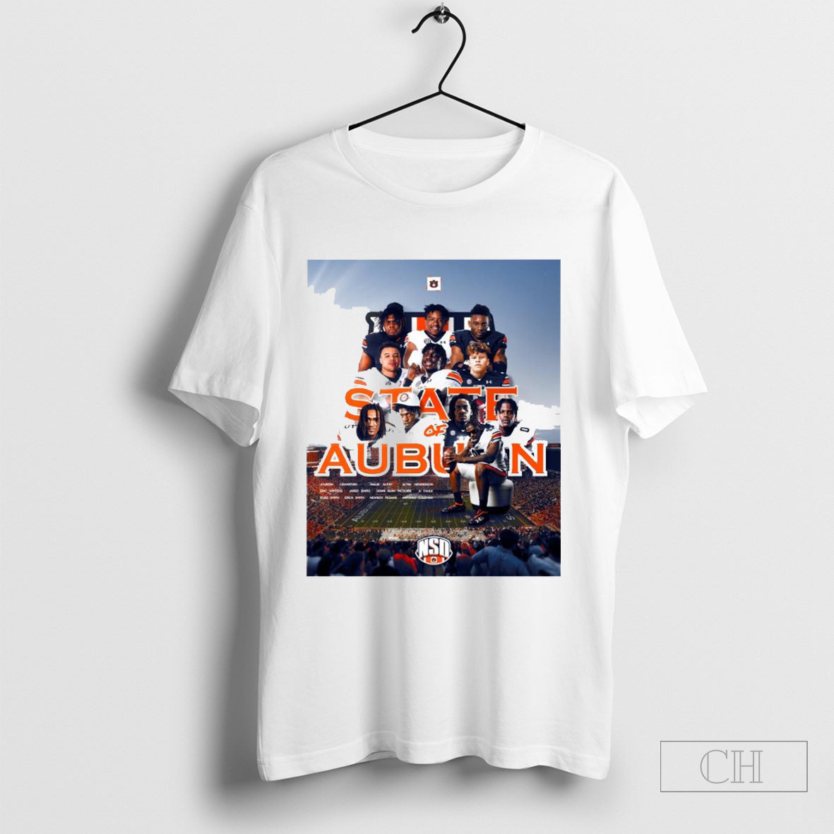 State Of Auburn NSD 9 Of The Top 12 Recruits In The State Of Alabama Signed With The Tigers Poster t-shirt