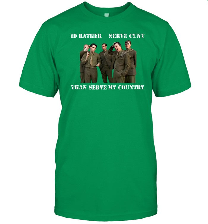 Id Rather Serve Cunt Than Serve My Country My Chemical Romance Shirt