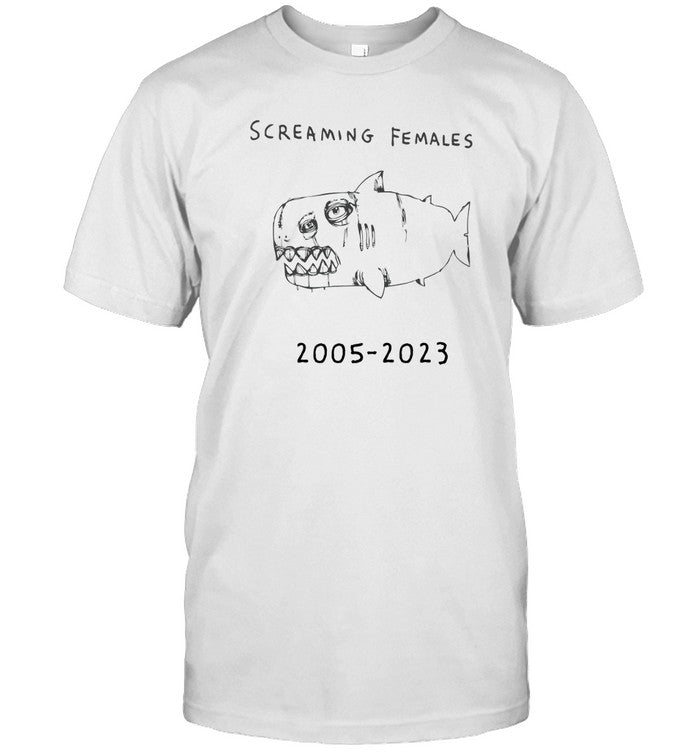 Screaming Females 2005 2023 Shark Limited T-Shirts_1