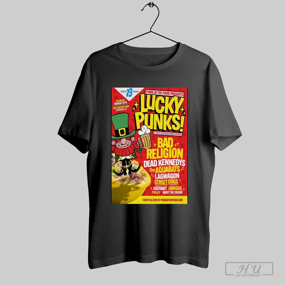 Punk In The Park Mar 15 2025 Oak Canyon Park In Silverado Ca Poster Shirt