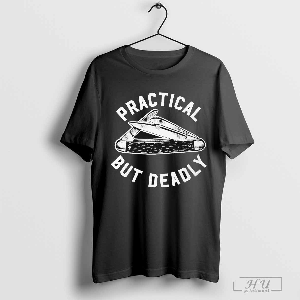 Practical But Deadly Tri-Blend Track T-Shirt