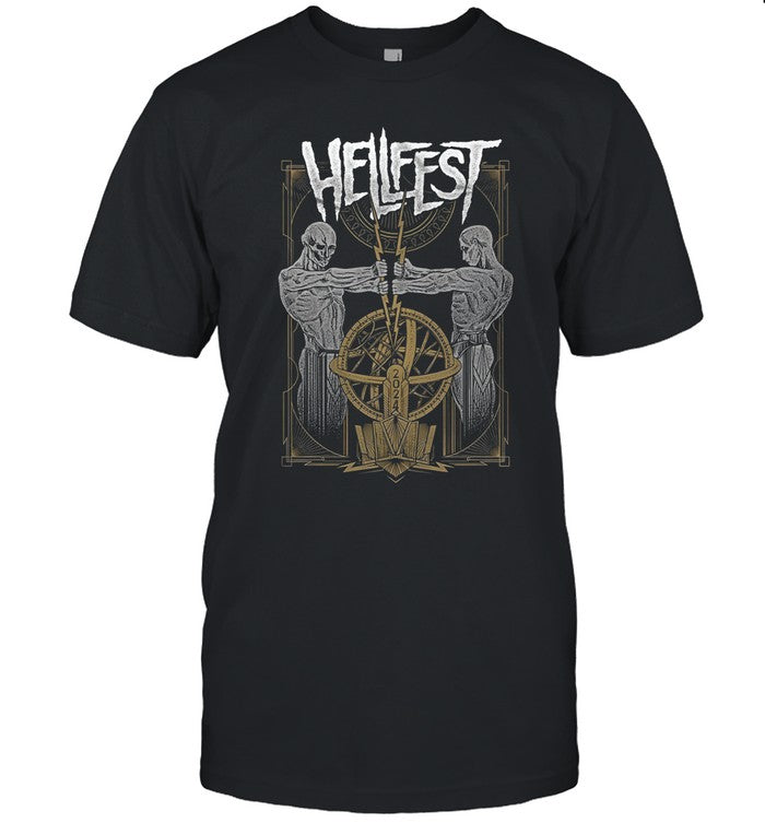 Hellfest Divine Thunder Homme Concert Event Shirt