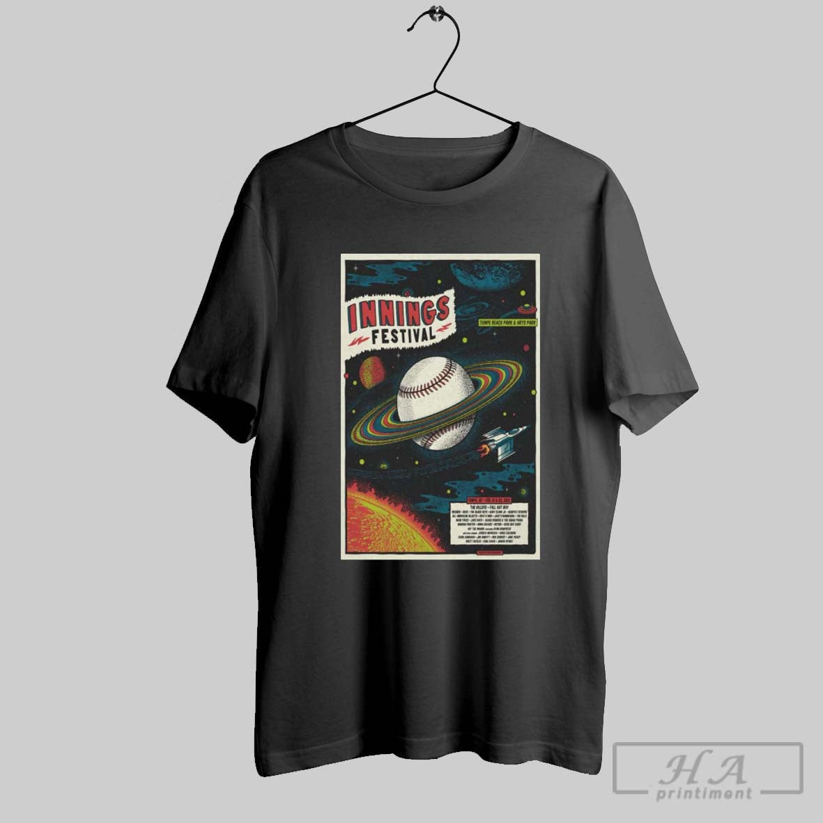Poster Innings Festival February 21 22 2025 Tempe Az Tempe Beach Park And Arts Park T Shirt