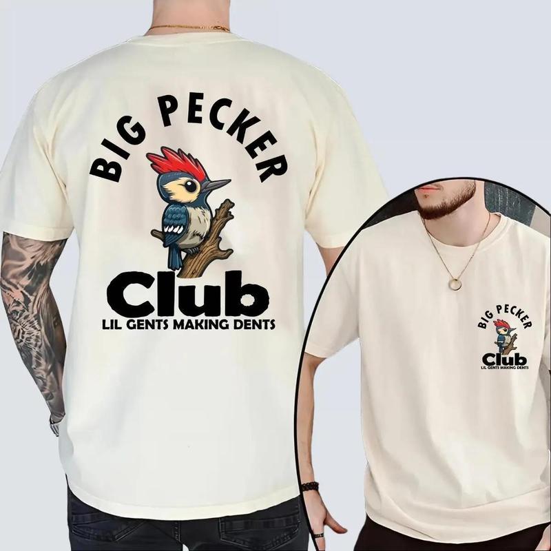 Big Pecker Club Men's T-shirt, Vintage tee, Gift For Men, Unisex Shirt Classic Cotton
