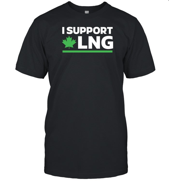 I Support Canadian Lng Shirt