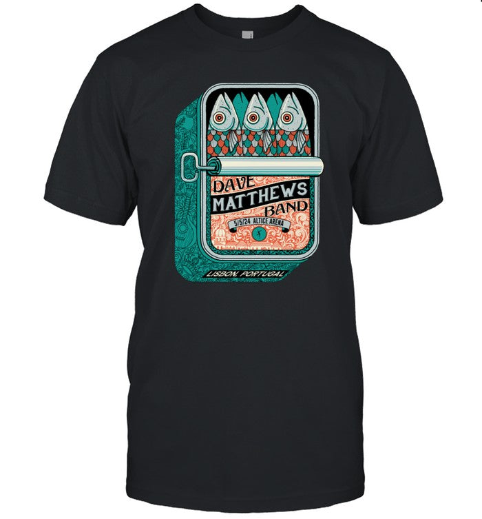Dave Matthews Band Altice Arena, Lisbon, Portugal May 5 2024 T-Shirt