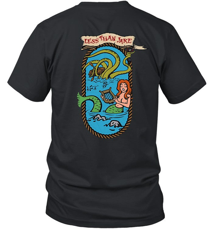 Less Than Jake Broken Words Walking Pipebomb T Shirt