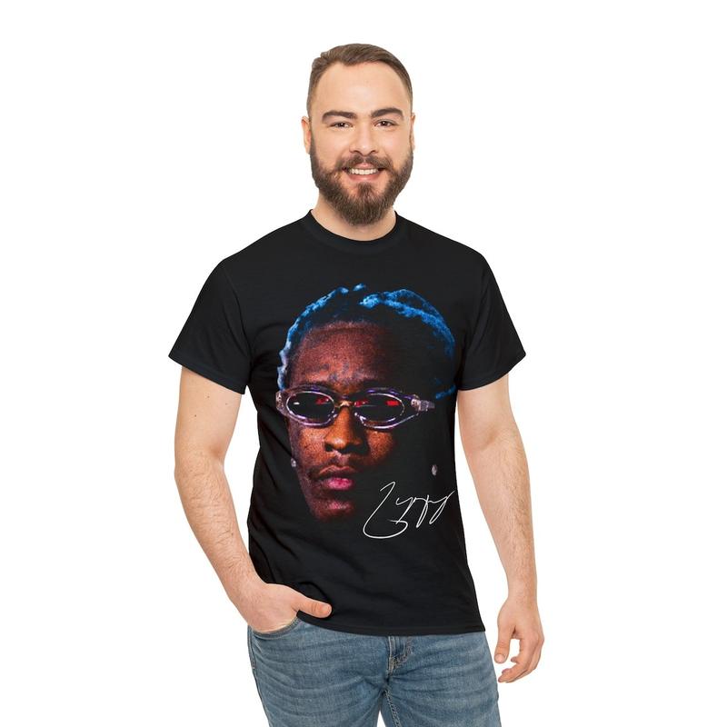 YOUNG THUG T-SHIRT  Rap Tee Concert Merch Kanye Thugger Slime Season  Green Rare Hip Hop Graphic Print