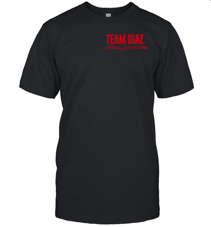 Nate Diaz World Tour 2024 July 6 Shirt Signature