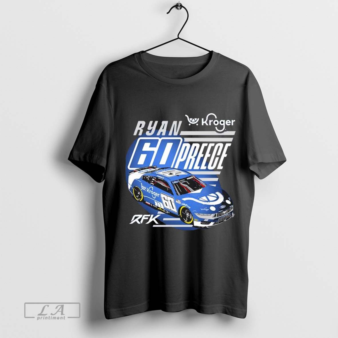 Ryan Preece Royal Kroger Car Shirt