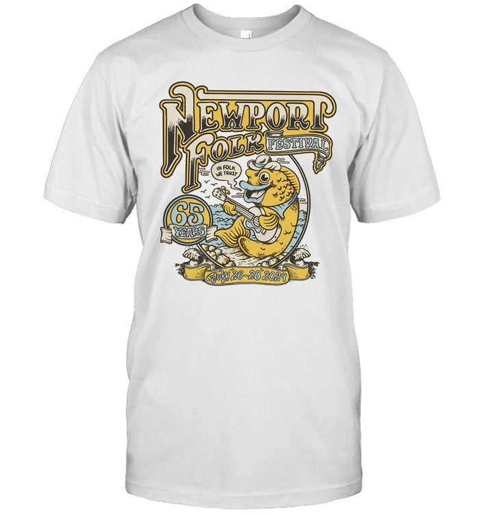 Newport Folk Fest 65Th Anniversary July 26-28 2024 T Shirt