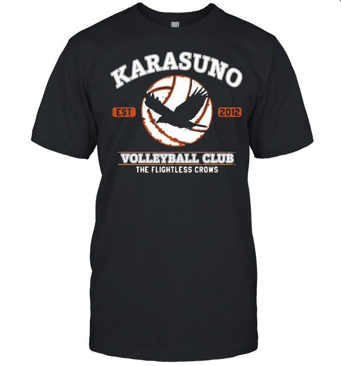 Karasuno Volleyball Club The Flightless Crows shirt