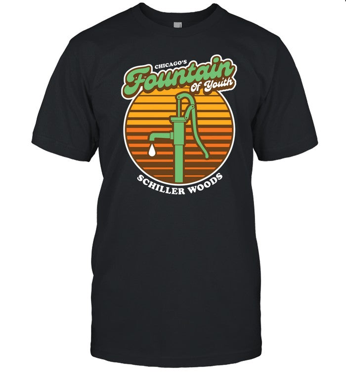 Shirt Harebraineddesign Chicago's Fountain Of Youth Schiller Woods