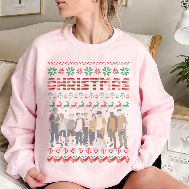 Sandlot Christmas Sweatshirt, Baseball Classic Movie Tshirt,  90Ã¢â‚¬â„¢s Childhood Memories Tshirt_Sweatshirt_Hoodie, Gift For Baseball Lovers
