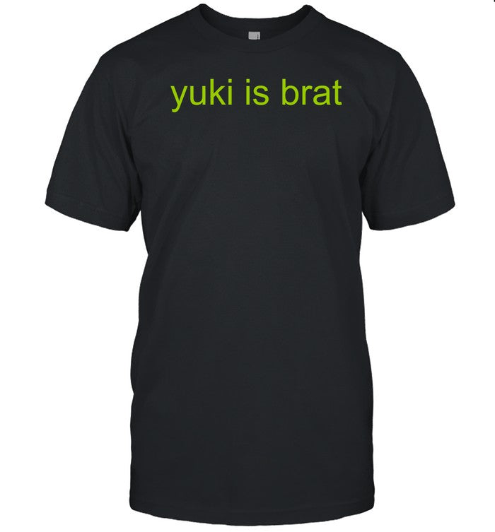 Mom Nicole Wearing Yuki Is Brat Shirt