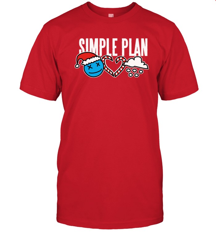 Simple Plan Christmas 3 Icons T-Shirt