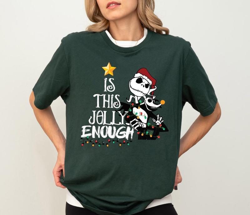 Nightmare Before Christmas Jack Skellington Sweatshirt For Women, Family Christmas Shirt, Epcot Xmas Shirt - Pullover, Womenswear