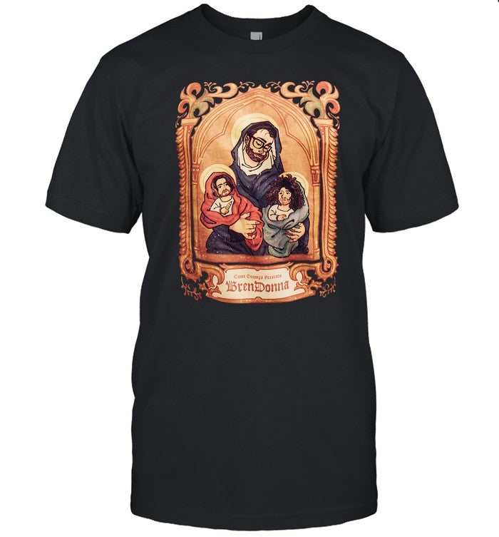 Limited Game Grumps Brent Lilley Cradling Baby Dan and Baby Arin Brendonna Tee