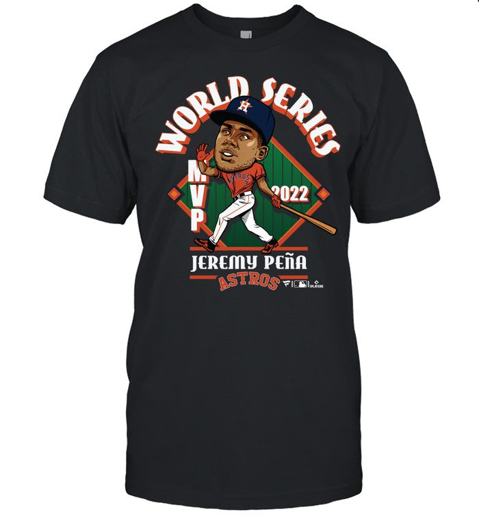 Jeremy PeÃ±a Houston Astros 2022 World Series Champions MVP T-Shirt