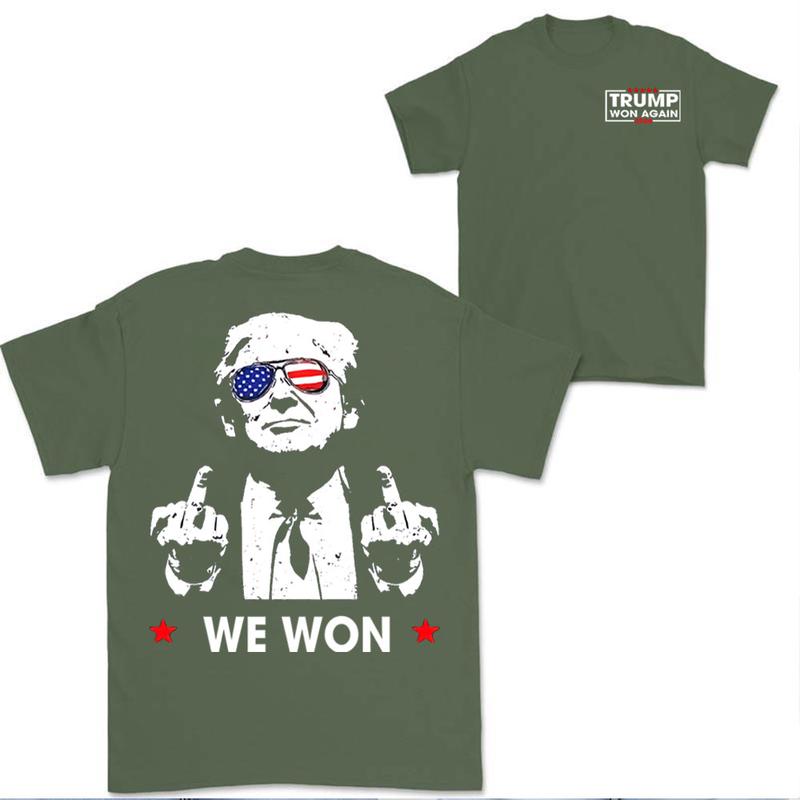 Trumpp Won Get Over It we won 2024 shirt, Patriotic Hoodie for Loyal Trump Supporters,get over it shirt, we won 2024 trump sweatShirt for men and women