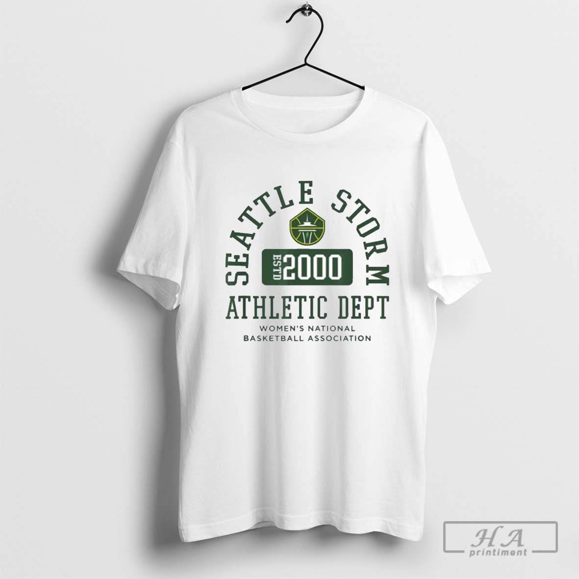 Seattle Storm Athletic Dept Womenâ€™s National Basketball Association ESTD 2000 T-shirt